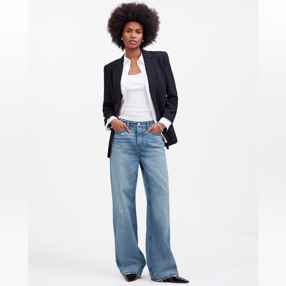 Madewell Tall Low-Slung Baggy Jeans Size 29T